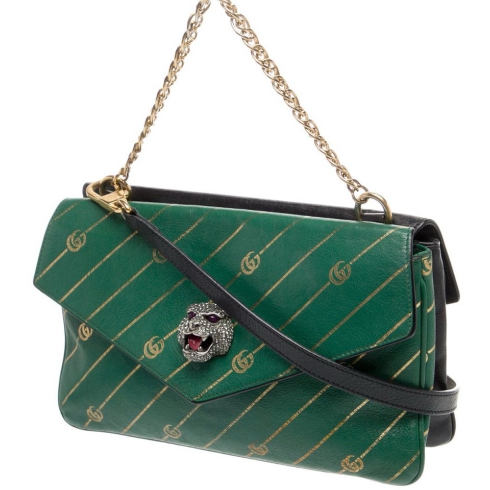 Gucci Thiara Green Shoulder Bag
